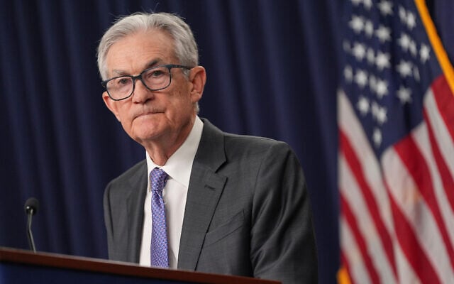 Federal Reserve Chair Jerome Powell speaks at the Federal Reserve, December 10, 2025, in Washington. (AP/Jacquelyn Martin) Federal Reserve Chair Jerome Powell speaks at the Federal Reserve, December 10, 2025, in Washington. (AP/Jacquelyn Martin)