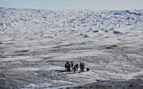 Danish military forces participate in an exercise with hundreds of troops from several European NATO members in Kangerlussuaq, Greenland, September 17, 2025. (AP/Ebrahim Noroozi, File)