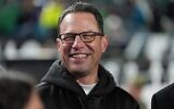 File: Pennsylvania Governor Josh Shapiro watches warm ups before an NFL football game between the Philadelphia Eagles and the Detroit Lions on November 16, 2025, in Philadelphia. (AP Photo/Matt Slocum, File)