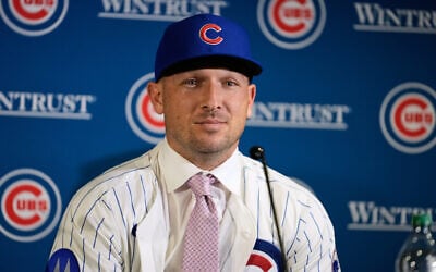 New Chicago Cubs infielder Alex Bregman talks to media at a news conference in Chicago, January 15, 2026. (AP Photo/Nam Y. Huh) New Chicago Cubs infielder Alex Bregman talks to media at a news conference in Chicago, January 15, 2026. (AP Photo/Nam Y. Huh)
