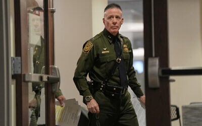 US Border Patrol field leader Gregory Bovino arrives for a news conference on January 20, 2026, in Minneapolis. (AP Photo/Angelina Katsanis)