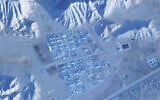 This satellite image from Planet Labs PBC shows Iran's Isfahan Nuclear Technology Center outside of Isfahan, Iran, on Jan. 28, 2026. (Planet Labs PBC via AP)