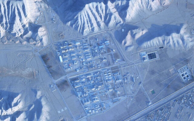 This satellite image from Planet Labs PBC shows Iran's Isfahan Nuclear Technology Center outside of Isfahan, Iran, on Jan. 28, 2026. (Planet Labs PBC via AP) This satellite image from Planet Labs PBC shows Iran's Isfahan Nuclear Technology Center outside of Isfahan, Iran, on Jan. 28, 2026. (Planet Labs PBC via AP)