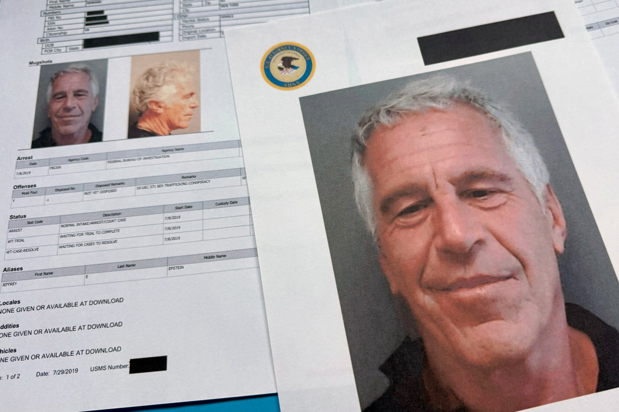 US Justice Department releases new massive batch of Epstein documents
