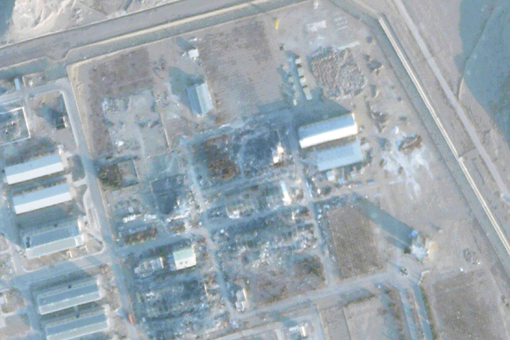 Satellite images show all entrances to Iran’s Isfahan nuclear site have been buried