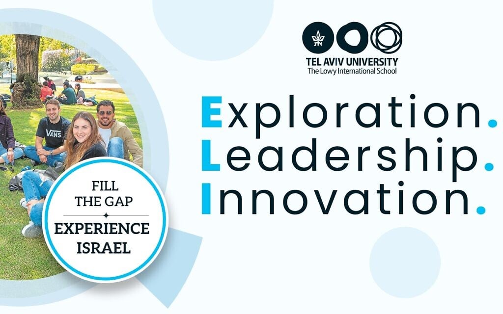 A new kind of gap year in Israel: Inside Tel Aviv University’s ELI program