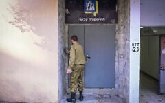 View of the Army Radio headquarters in Jaffa, on January 5, 2026. (Avshalom Sassoni/Flash90)