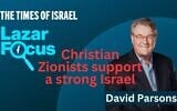 David Parsons, Senior Vice President, International Christian Embassy Jerusalem (Courtesy)