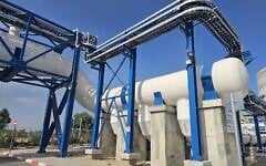 The Soreq B desalination plant in central Israel. (Itay Dodi, Water Authority)