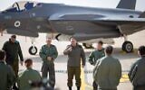 IDF Chief of Staff Lt. Gen. Eyal Zamir speaks to Israeli Air Force pilots and air personnel at the Nevatim Airbase in southern Israel, January 21, 2026. (Israel Defense Forces)
