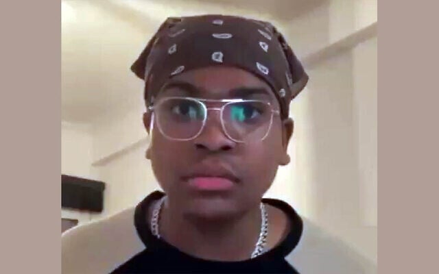 Khymani James, a leader of the anti-Israeli protests at Columbia University, seen in a January 2024 video in which he said 'Zionists don't deserve to live' (Screenshot/Social media) Khymani James, a leader of the anti-Israeli protests at Columbia University, seen in a January 2024 video in which he said 'Zionists don't deserve to live' (Screenshot/Social media)