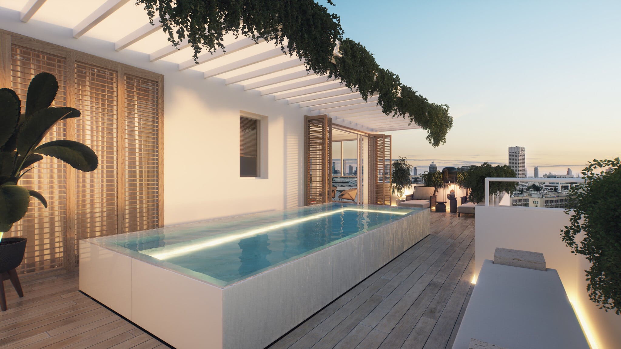 Live the Tel Aviv dream, just steps from the sea.