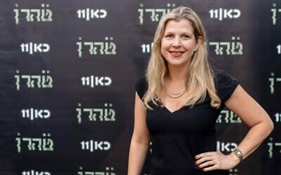 Dana Eden attends Kan's 'Tehran' premiere in Israel (Avishag Shaar-Yashuv)
