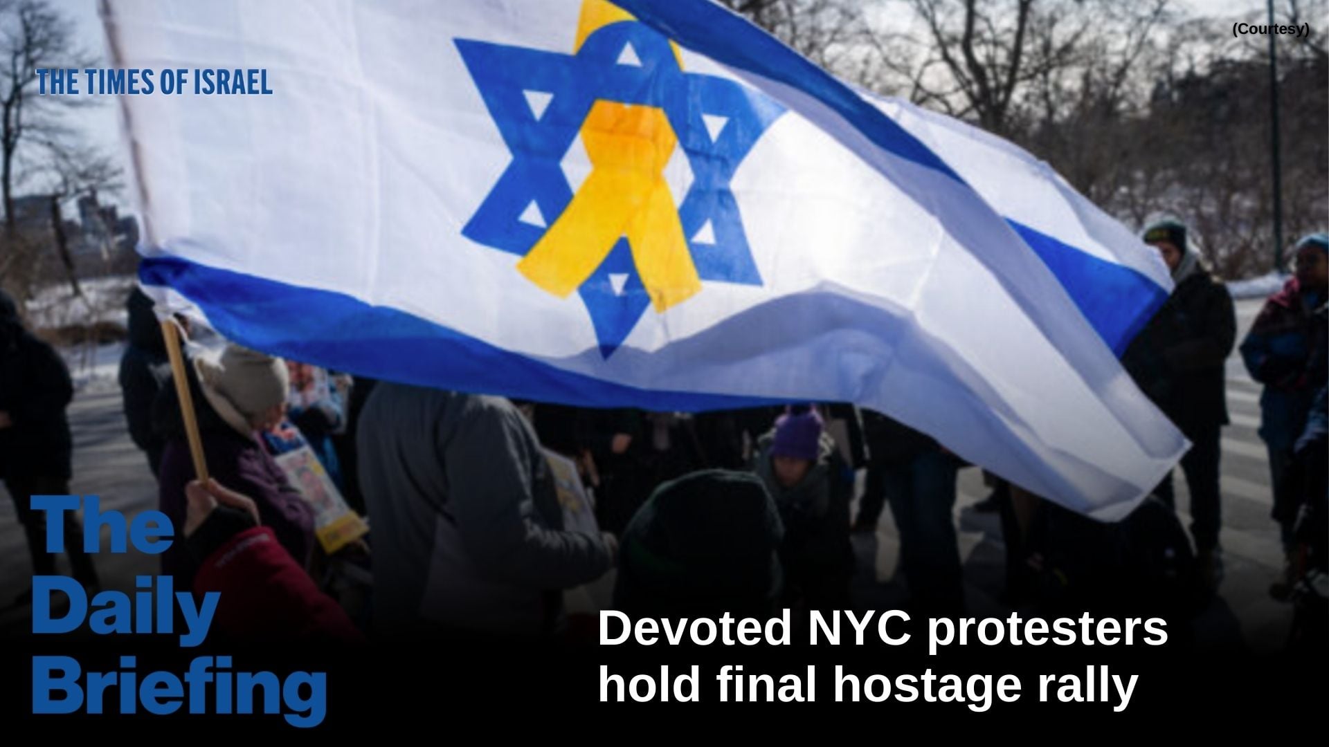 Daily Briefing Feb. 2 – Devoted NYC protesters hold final hostage rally