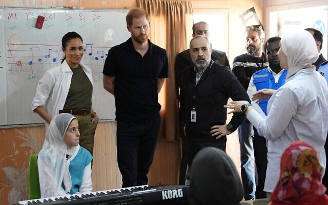 The Duke and Duchess of Sussex attend a World Health Organization roundtable with key donors and humanitarian partners in Amman, Jordan, February 25, 2026. (PA Images via Reuters) The Duke and Duchess of Sussex attend a World Health Organization roundtable with key donors and humanitarian partners in Amman, Jordan, February 25, 2026. (PA Images via Reuters)