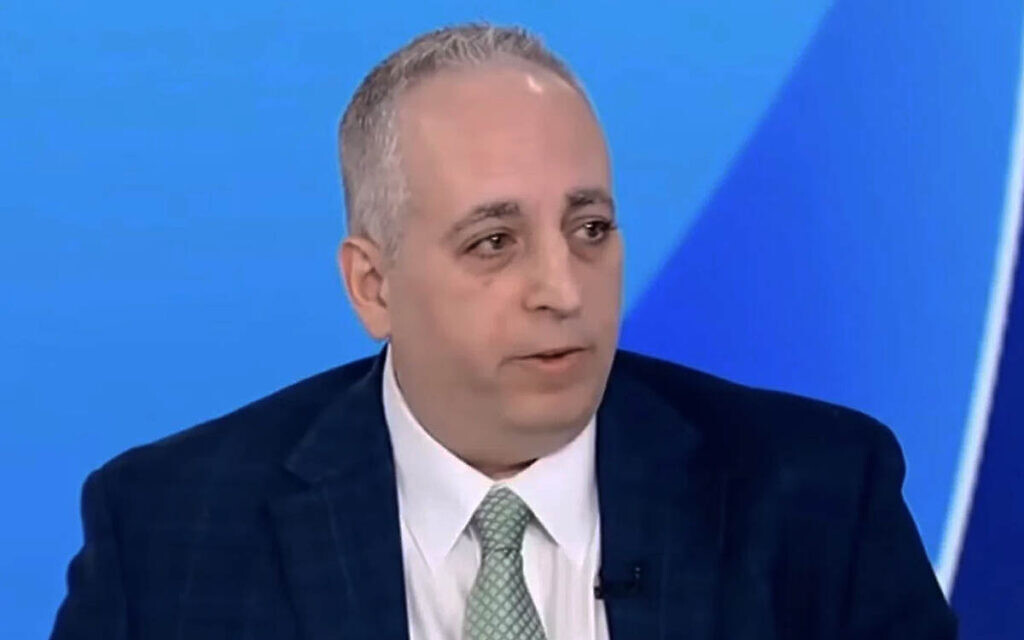 Jeffrey Lax appears on Fox News in July 2025. (Screen capture/JTA) Jeffrey Lax appears on Fox News in July 2025. (Screen capture/JTA)