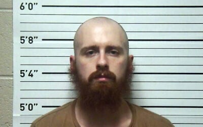 A mug shot of Regan Darby Prater, who is accused of burning down the Highlander Research and Education Center, in New Market, Tennessee, undated. (NBC 10 News screenshot)