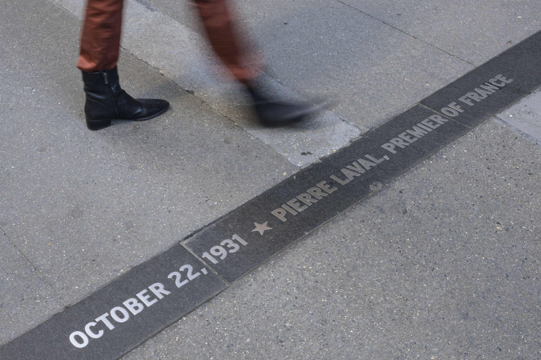 A maligned marker honoring a French Nazi sympathizer is off NYC's