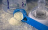 Illustrative photo of infant milk formula in Quimper, western France January 29, 2026. (Fred TANNEAU / AFP)