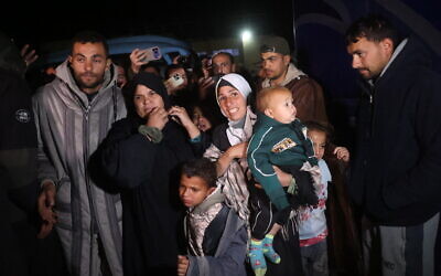 Palestinians coming from the Rafah Crossing with Egypt arrive at Nasser Hospital in Khan Younis, in the southern Gaza Strip, on February 4, 2026. (Bashar Taleb / AFP) Palestinians coming from the Rafah Crossing with Egypt arrive at Nasser Hospital in Khan Younis, in the southern Gaza Strip, on February 4, 2026. (Bashar Taleb / AFP)