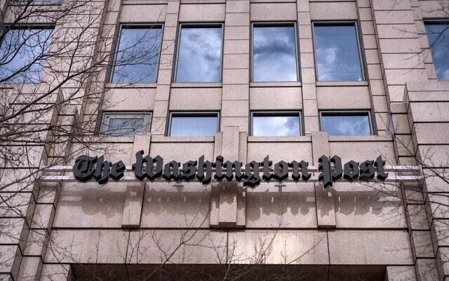A sign for the Washington Post is seen at the company's offices, Monday, Jan. 26, 2026, in Washington. (AP Photo/Mark Schiefelbein) A sign for the Washington Post is seen at the company's offices, Monday, Jan. 26, 2026, in Washington. (AP Photo/Mark Schiefelbein)