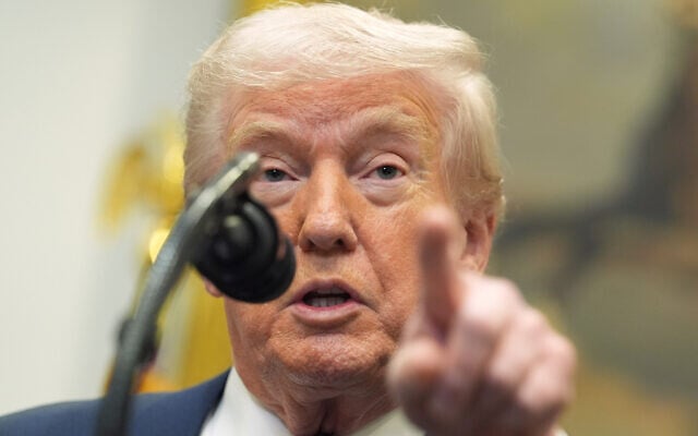 US President Donald Trump speaks during an event at the White House, Feb. 12, 2026, in Washington. (AP/Evan Vucci) US President Donald Trump speaks during an event at the White House, Feb. 12, 2026, in Washington. (AP/Evan Vucci)
