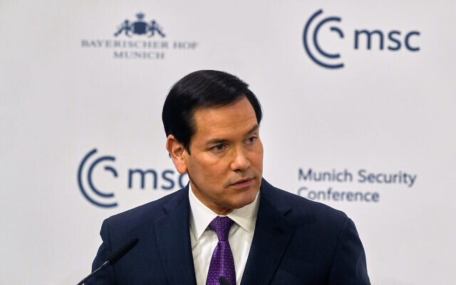 United States Secretary of State Marco Rubio speaks during the Munich Security Conference in Munich, Germany, Feb. 14, 2026. (AP Photo/Michael Probst) United States Secretary of State Marco Rubio speaks during the Munich Security Conference in Munich, Germany, Feb. 14, 2026. (AP Photo/Michael Probst)