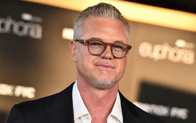 Eric Dane arrives at a promotional event for the series "Euphoria," in Los Angeles, April 20, 2022. (Jordan Strauss/Invision/AP, File)