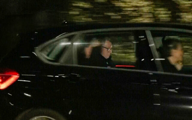 In this photo taken from video by Sky News, Britain's former ambassador to the US Peter Mandelson is seen in a vehicle leaving a police station in London in the early hours of Tuesday, Feb. 24, 2026. (Sky News Exclusive via AP) In this photo taken from video by Sky News, Britain's former ambassador to the US Peter Mandelson is seen in a vehicle leaving a police station in London in the early hours of Tuesday, Feb. 24, 2026. (Sky News Exclusive via AP)