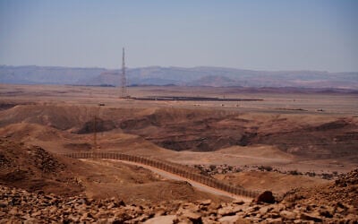 An illustrative photo of the Israel-Egypt border, September 9, 2025. (Yaniv Nadav/Flash90) An illustrative photo of the Israel-Egypt border, September 9, 2025. (Yaniv Nadav/Flash90)