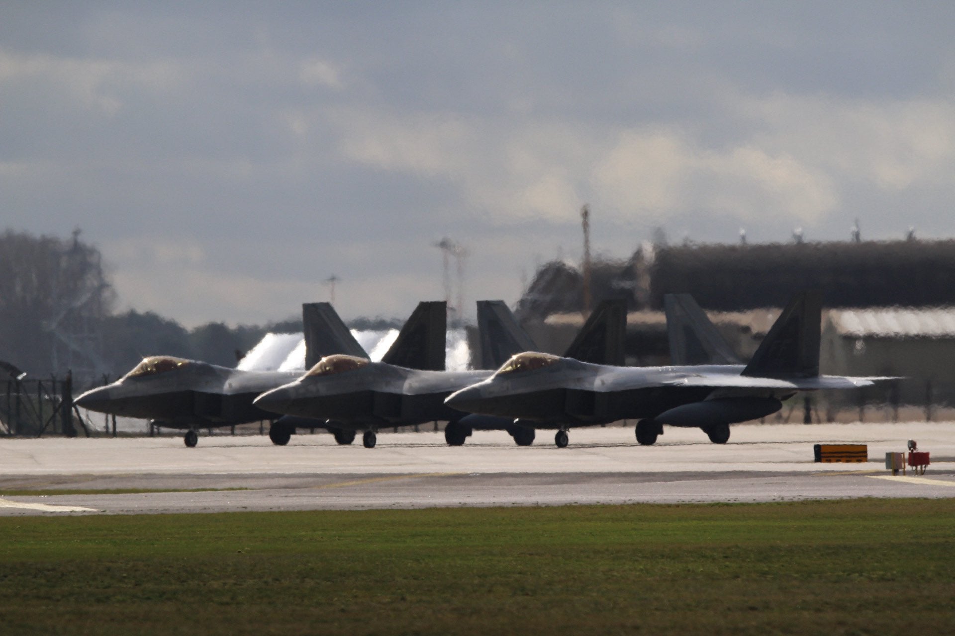 F-22 jets deploy at Israeli Air Force base as US builds up forces for Iran strike | The Times of Israel