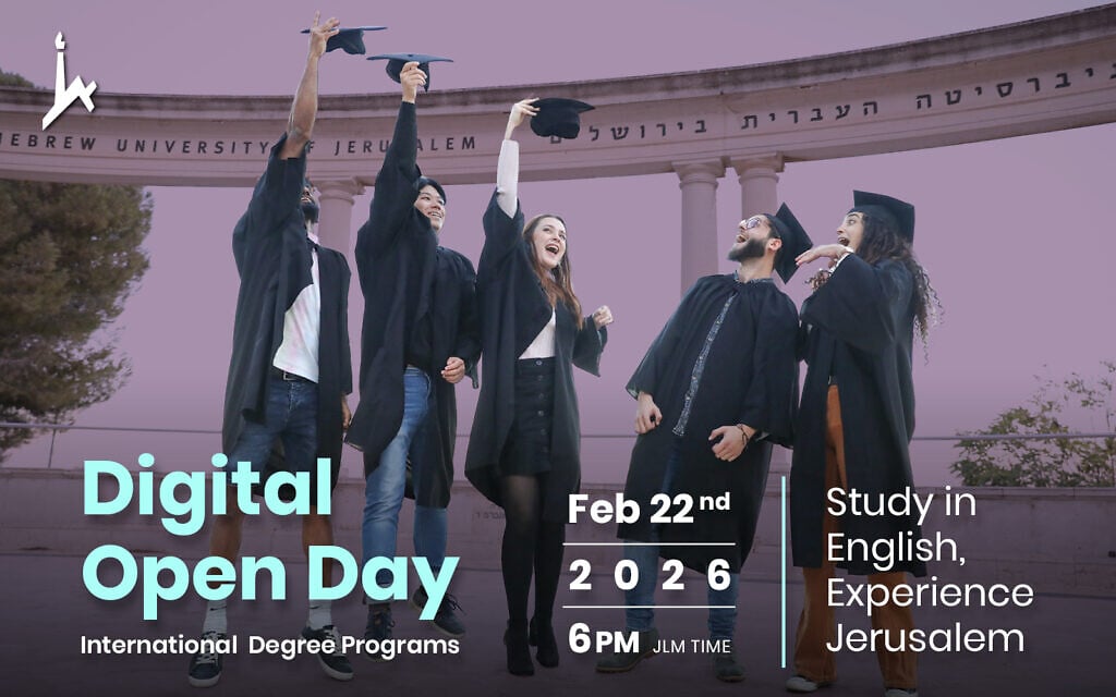 Thinking of studying in Israel? Start Here - Sponsored Content