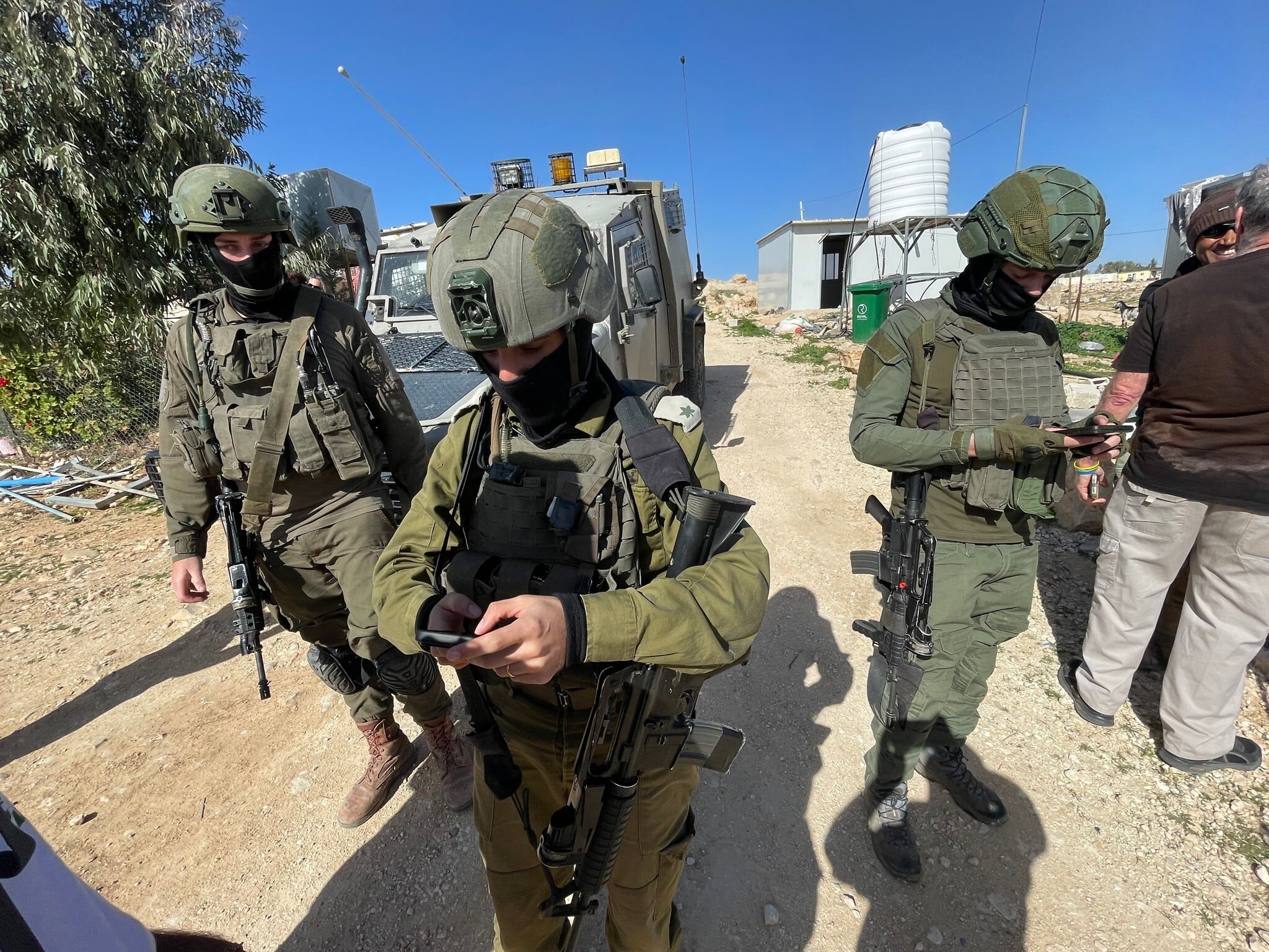 Thwarted tree-planting underscores daily torments for embattled Palestinian hamlet