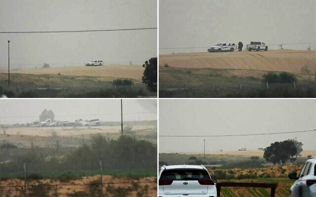 IDF sends troops aircraft to Egyptian border after pickup trucks approach