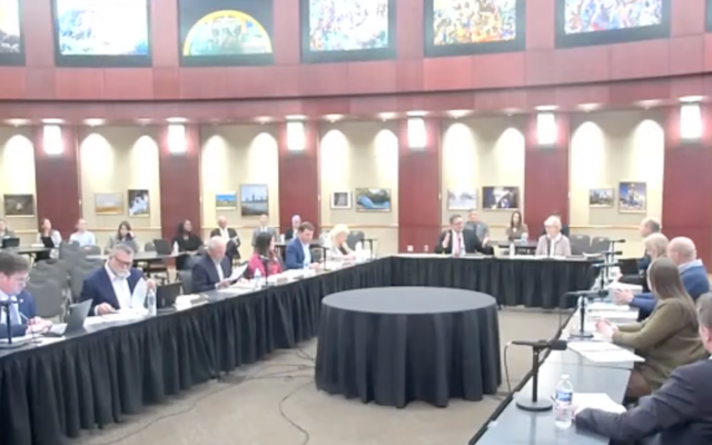 The Oklahoma Statewide Charter School Board discussed and rejected an application from the National Ben Gamla Jewish Charter School Foundation on February 9, 2026. (Screenshot via JTA) The Oklahoma Statewide Charter School Board discussed and rejected an application from the National Ben Gamla Jewish Charter School Foundation on February 9, 2026. (Screenshot via JTA)