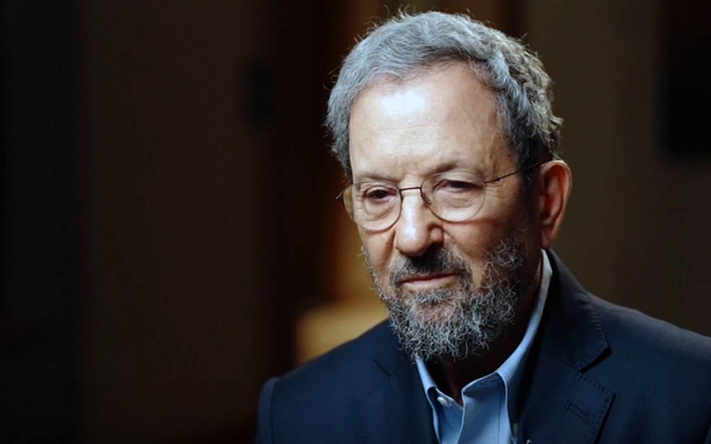 Former prime minister Ehud Barak in an interview with Channel 12 news aired on February 12, 2026. (Screenshot/Channel 12) Former prime minister Ehud Barak in an interview with Channel 12 news aired on February 12, 2026. (Screenshot/Channel 12)