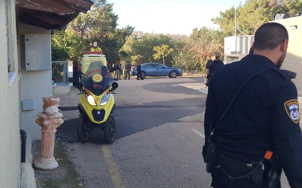The scene in Suweid Hamira where three men were shot and killed on February 5, 2026 (Magen David Adom) The scene in Suweid Hamira where three men were shot and killed on February 5, 2026 (Magen David Adom)