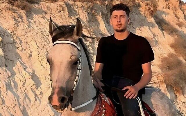 Nasrallah Abu Siam, 19, died of gunshot wounds sustained in a settler attack on the Palestinian village of Mukhmas, northeast of Jerusalem, on February 18, 2026, according to the Palestinian Authority. (Screen capture: X, used in accordance with Clause 27a of the Copyright Law) Nasrallah Abu Siam, 19, died of gunshot wounds sustained in a settler attack on the Palestinian village of Mukhmas, northeast of Jerusalem, on February 18, 2026, according to the Palestinian Authority. (Screen capture: X, used in accordance with Clause 27a of the Copyright Law)