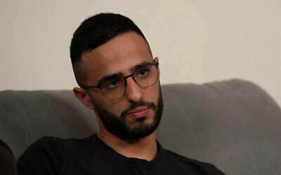 Nimrod Cohen speaks to Channel 12 news, February 2026. (Channel 12 screenshot)