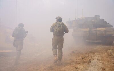 IDF troops of the 769th 'Hiram' Brigade operate in southern Lebanon, in a handout photo issued by the military on March 29, 2026. (Israel Defense Forces) IDF troops of the 769th 'Hiram' Brigade operate in southern Lebanon, in a handout photo issued by the military on March 29, 2026. (Israel Defense Forces)