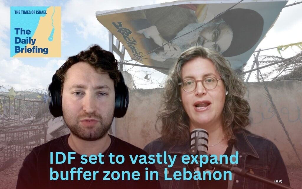 Daily Briefing Mar. 30 – IDF set to vastly expand buffer zone in Lebanon