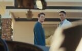 Noam Ash (left) and Charlie Barnett (right) in the 2026 film 'Bookends,' written by Ash. (Courtesy Noam Ash)