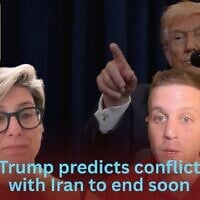 President Donald Trump speaks at a news conference, Monday, March 9, 2026, at Trump National Doral Miami in Doral, Fla. (AP Photo/Mark Schiefelbein)