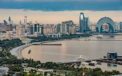 A general view of the Azerbaijani capital of Baku on September 19, 2023 (TOFIK BABAYEV / AFP)