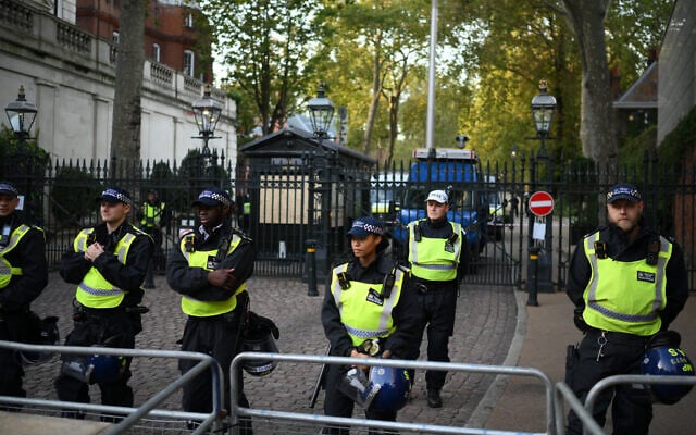 Two men appear in UK court on suspicion of spying on Israeli Embassy Jewish sites for Iran