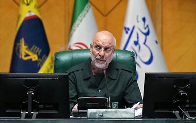 Iran's Parliament Speaker Mohammad Bagher Ghalibaf, dressed in an IRGC uniform, chairs a session in Tehran, Iran, on February 1, 2026. (Islamic Consultative Assembly News Agency (ICANA)/AFP) Iran's Parliament Speaker Mohammad Bagher Ghalibaf, dressed in an IRGC uniform, chairs a session in Tehran, Iran, on February 1, 2026. (Islamic Consultative Assembly News Agency (ICANA)/AFP)