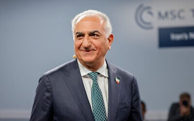 Iran's former crown prince and now key opposition figure Reza Pahlavi attends a discussion during the 62nd Munich Security Conference (MSC) on February 13, 2026 in Munich, southern Germany. (Alexandra BEIER / AFP) Iran's former crown prince and now key opposition figure Reza Pahlavi attends a discussion during the 62nd Munich Security Conference (MSC) on February 13, 2026 in Munich, southern Germany. (Alexandra BEIER / AFP)