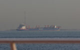 An oil tanker offshore in Dubai on March 1, 2026. (Fadel SENNA / AFP)