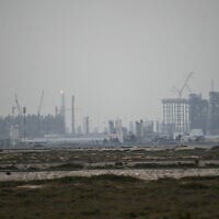 FILE: QatarEnergy's operating facilities are seen in Ras Laffan Industrial City on March 2, 2026. (AFP)