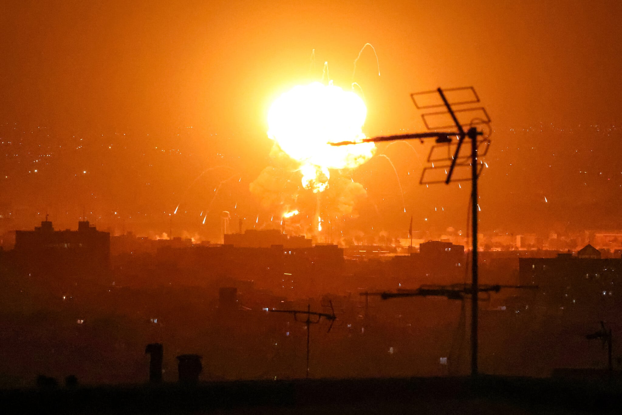 Netanyahu tells Iranians freedom is near as Israel hits Iran's oil depots for first time